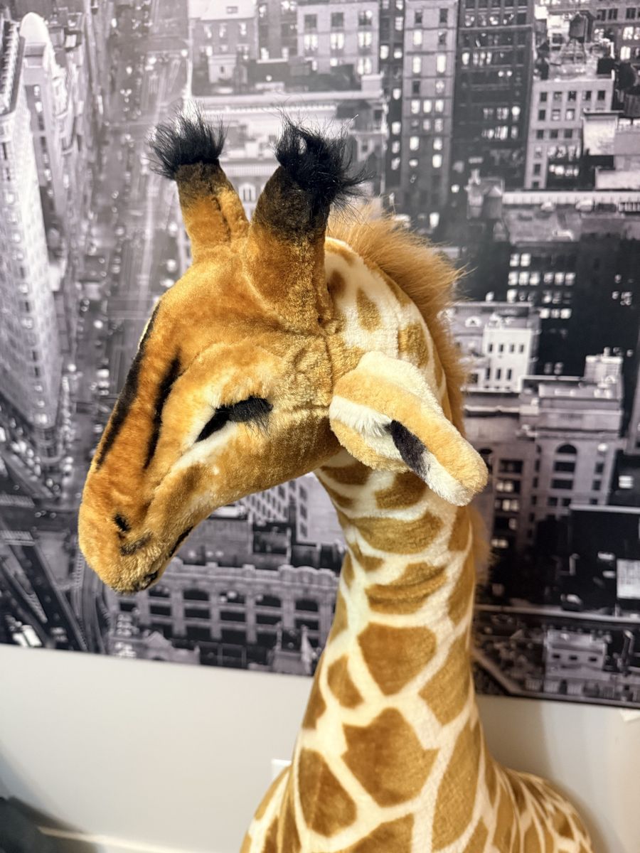 Melissa & Doug Lifelike Plush Stuffed Animal Giraffe (5ft)