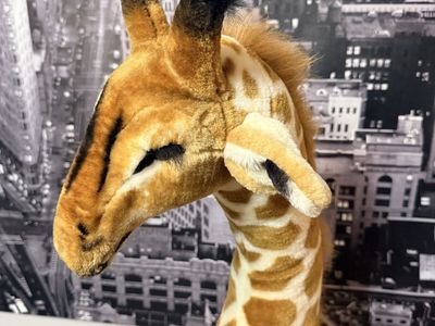Melissa & Doug Lifelike Plush Stuffed Animal Giraffe (5ft)
