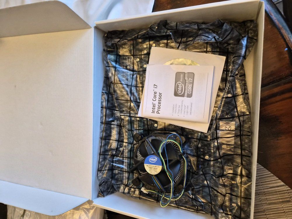 intel core i7 with motherboard