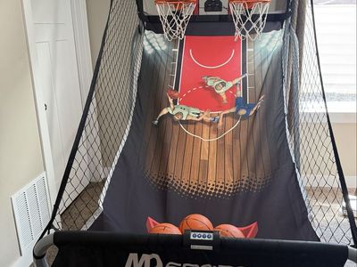 MD Sports Arcade-Style 2-Player Indoor Mini Basketball Hoop Game