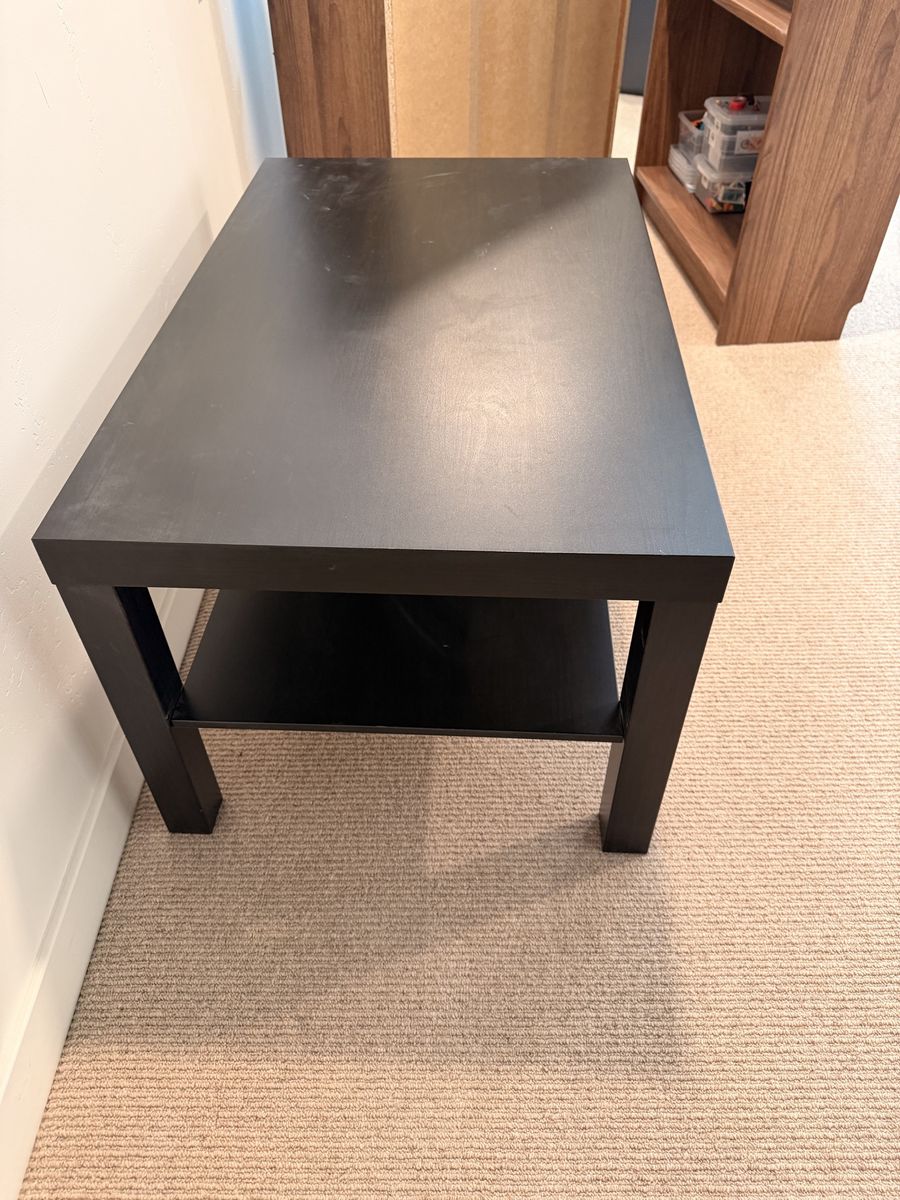 LACK Coffee Table - Black/Brown Wood Effect 35 3/8x21 5/8 " IKEA