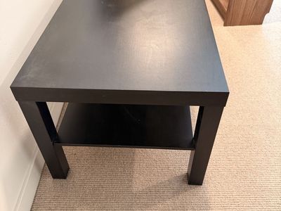 LACK Coffee Table - Black/Brown Wood Effect 35 3/8x21 5/8 " IKEA