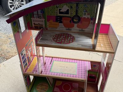 Used Wooden Dollhouse