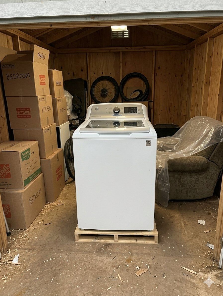 GE Deep Fill Top Load Washer
Glass Lid • Stainless Tub • Clean • Delivery Available