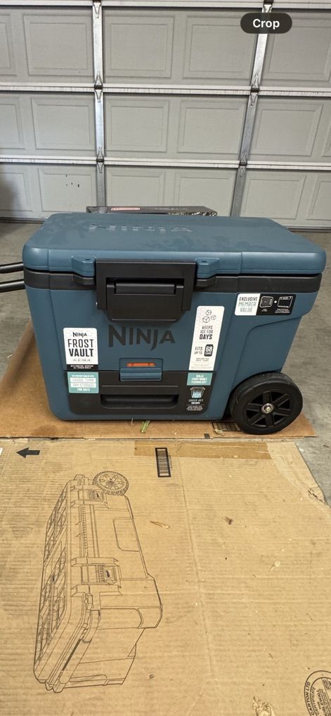 New Ninja Frost Vault 45qt Rolling Cooler