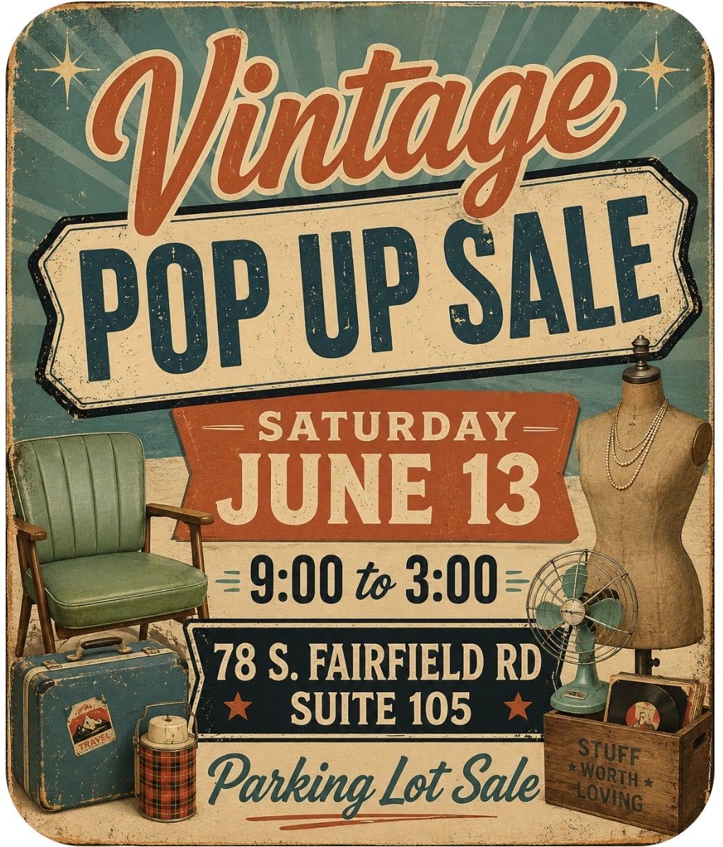 Vintage Pop Up Sale