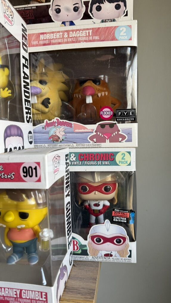 Funkos from various series