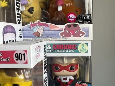 Funkos from various series