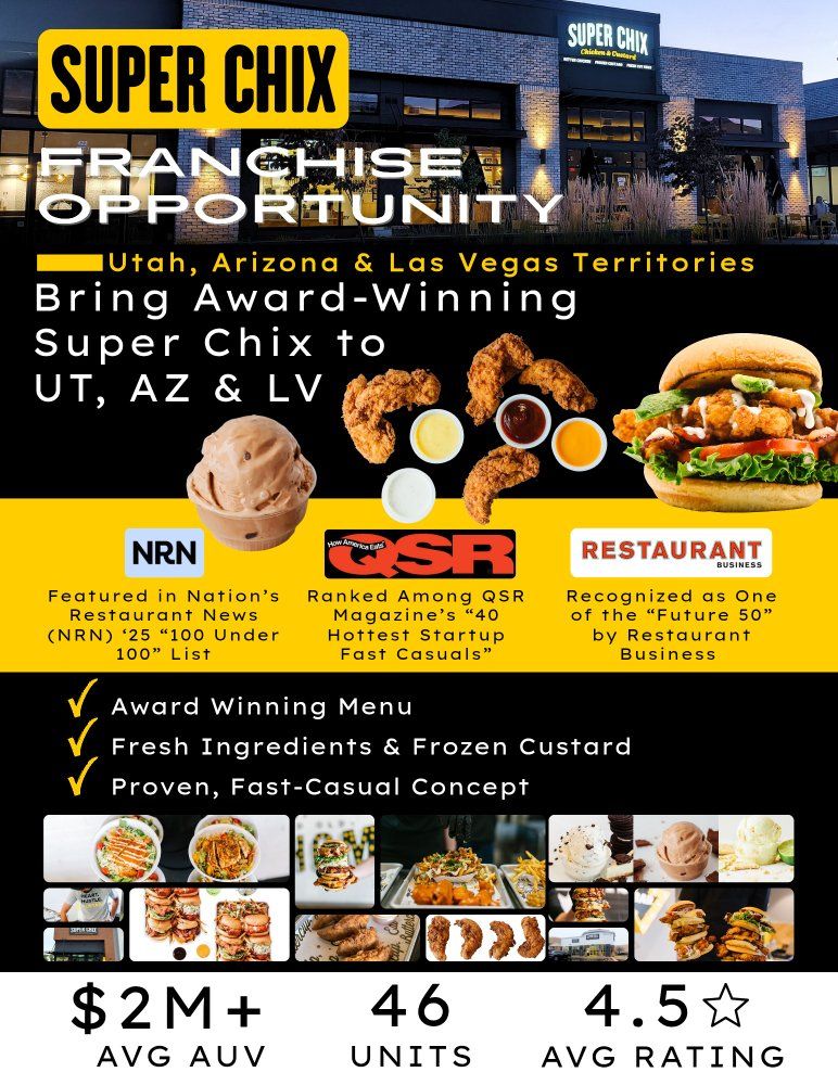 Super Chix Franchise Opportunity - UT, LV & AZ
