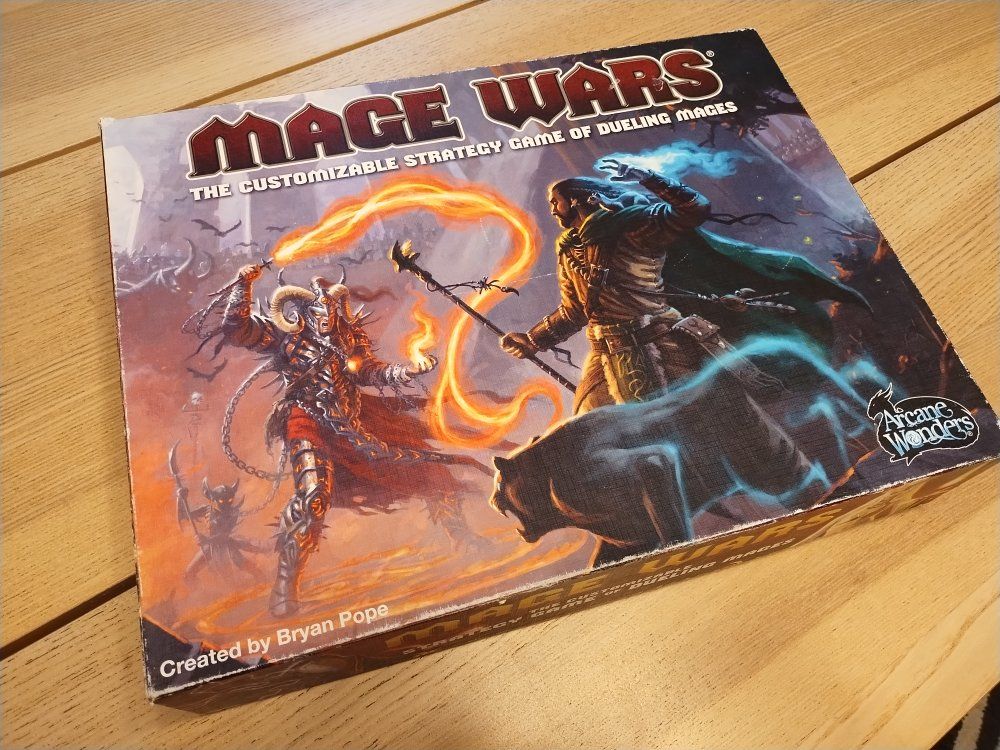 Mage Wars with Multiple Expansion Packs