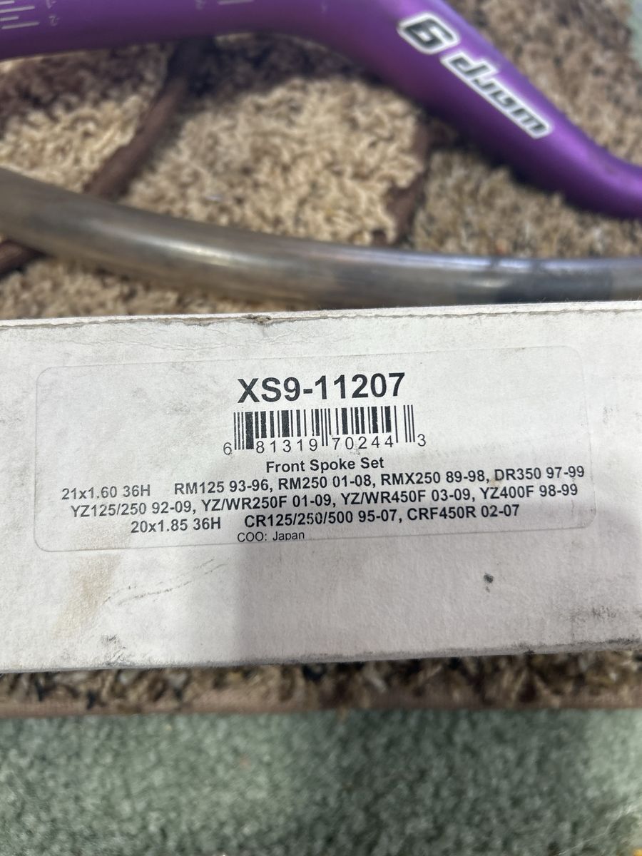Front Spoke Set XS9-11207 for Various Dirt Bike Models