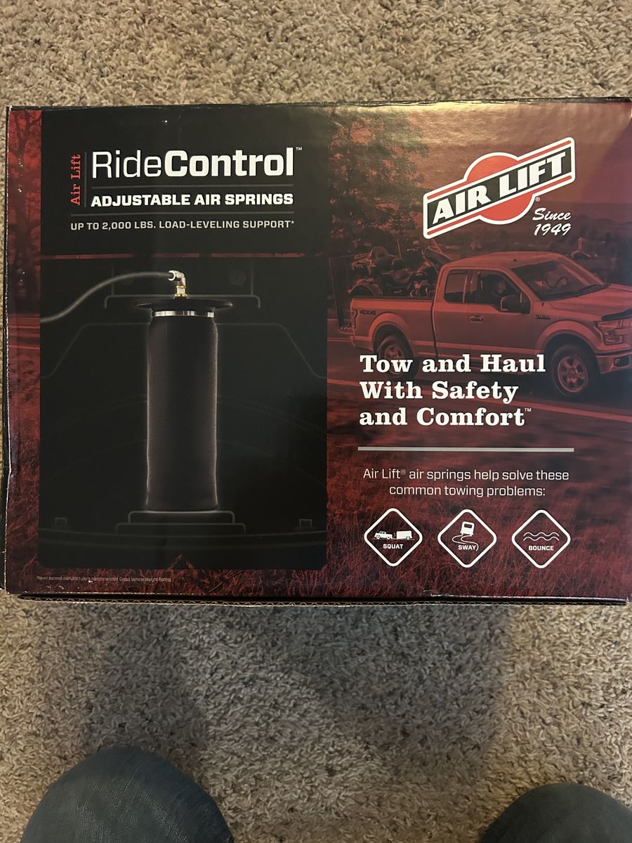 Air Lift Ford F 150 rear suspension air bags
