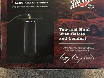 Air Lift Ford F 150 rear suspension air bags