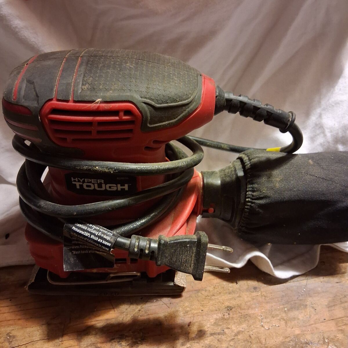 SALE Hyper Tough 1/4 Sheet Palm Sander,