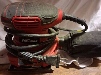 SALE Hyper Tough 1/4 Sheet Palm Sander,