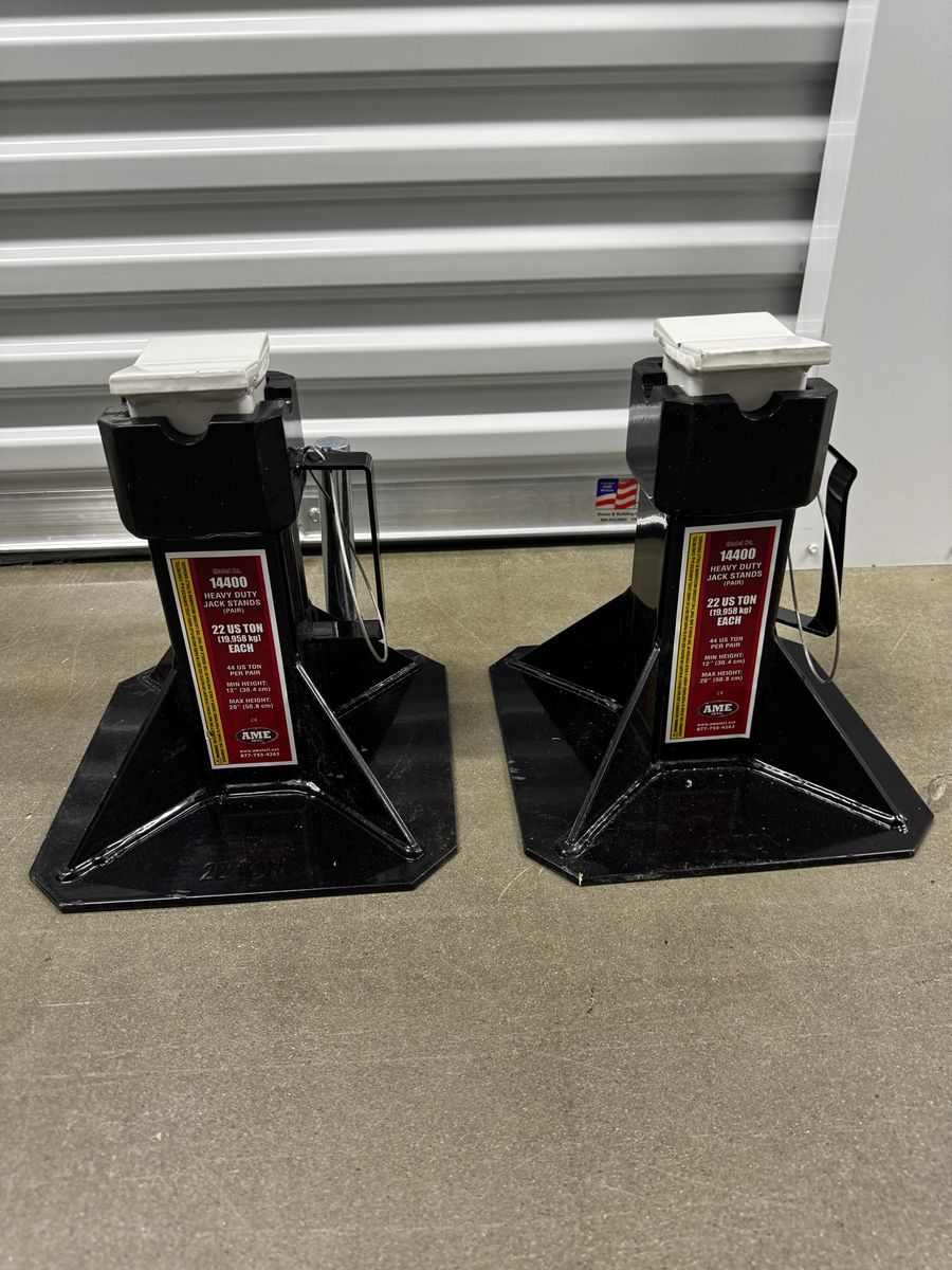 Acme AME AMN14400 22 Ton Heavy Duty Jack Stands