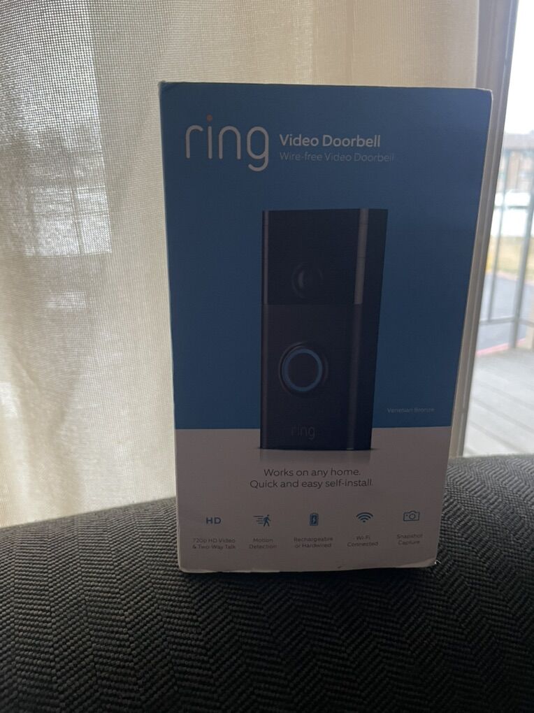 Ring video doorbell