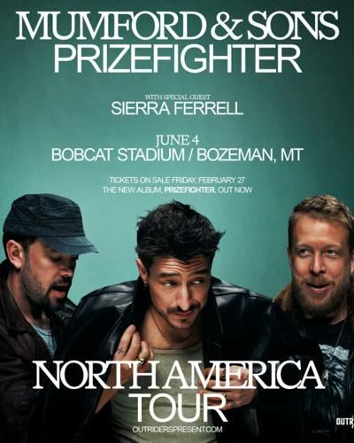 Mumford & Sons - Bozeman, MT (2 GA Tickets)