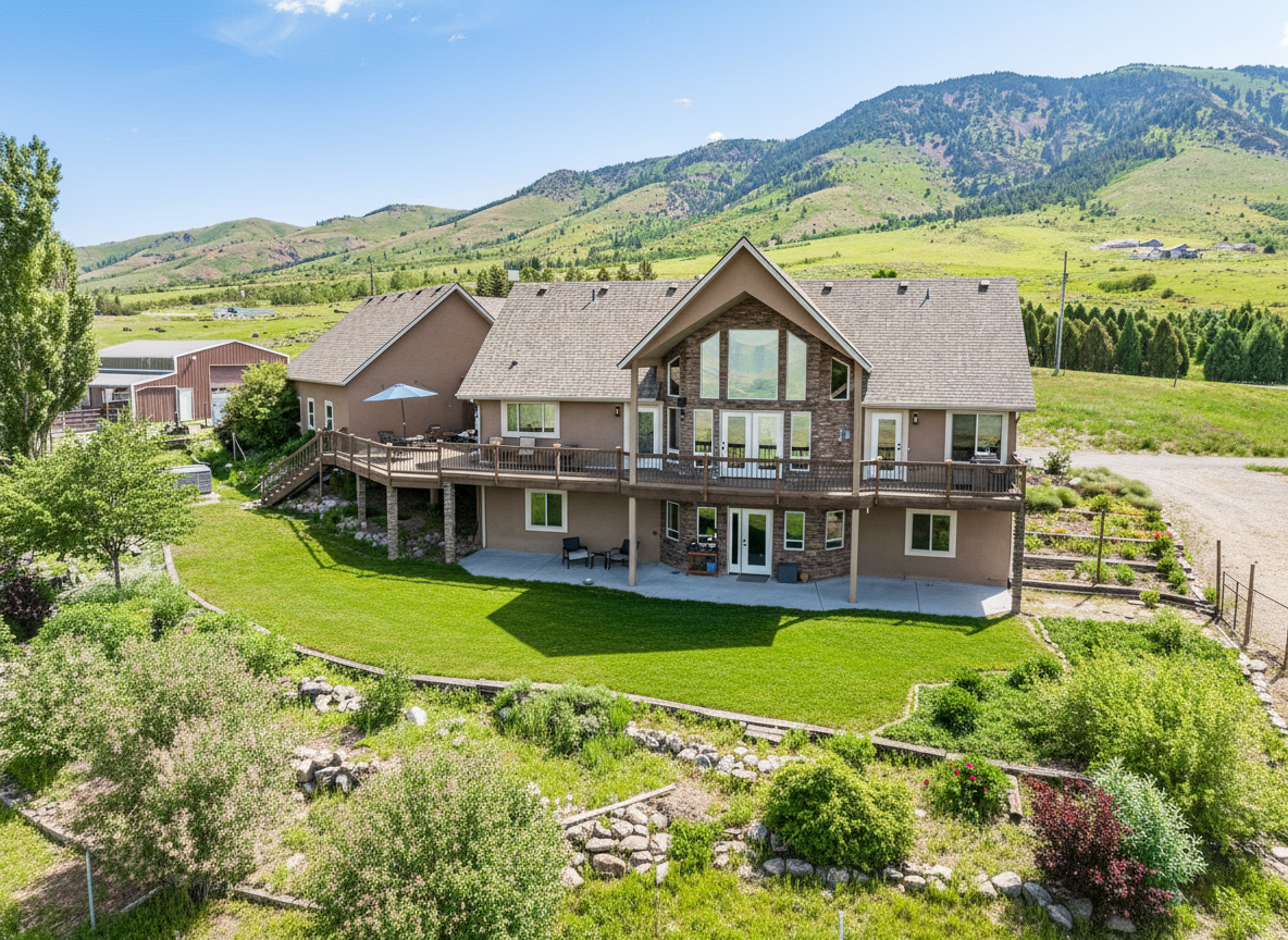 Southeast Idaho - Home & Horse Property - 18 acres -Pebble Creek Ski Area