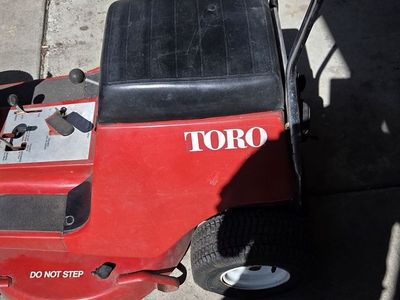 1972 toro riding mower