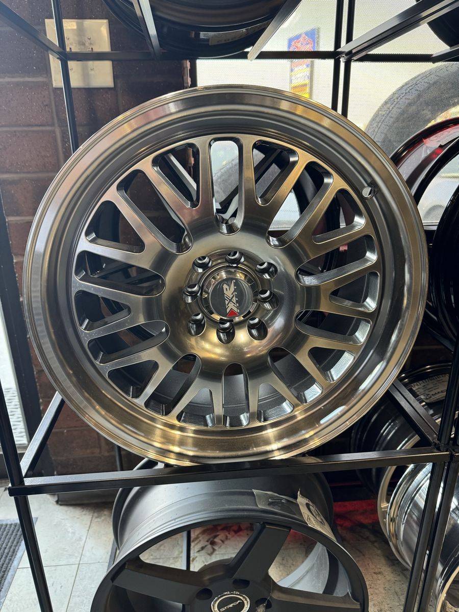 XXR 17x8 Chromium black . Brand new set of 4 wheels.