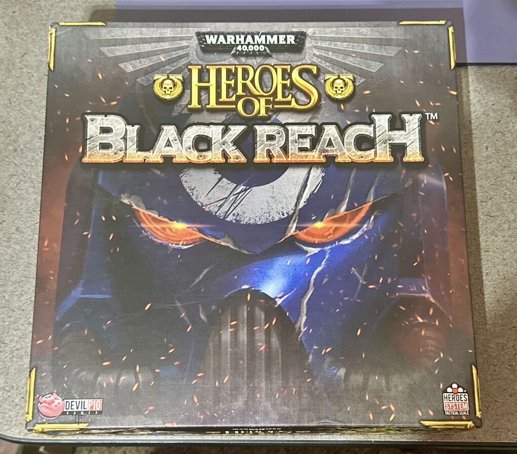 Warhammer 40k Heros Of Black Reach + 2 Expansions