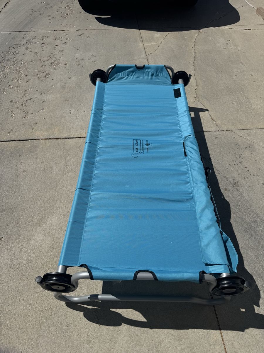 Kid-O-Cot Portable Bunkable Camping Cot Travel Bed