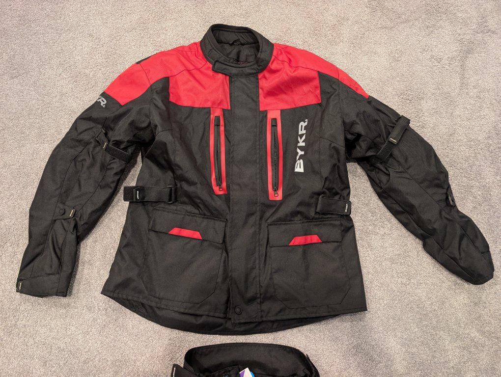 BYKR Adventure Touring Motorcycle Jacket 3XL