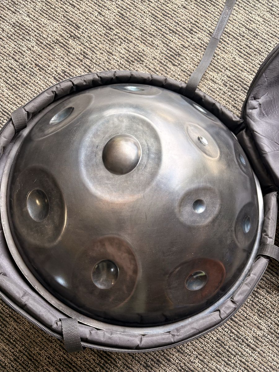 Handmade Hang Drum Handpan with Backpack Carrying Case