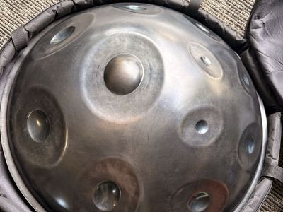 Handmade Hang Drum Handpan with Backpack Carrying Case