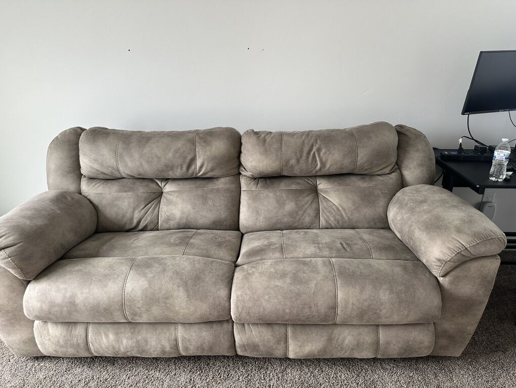 Power Reclining Sofa & Loveseat Set