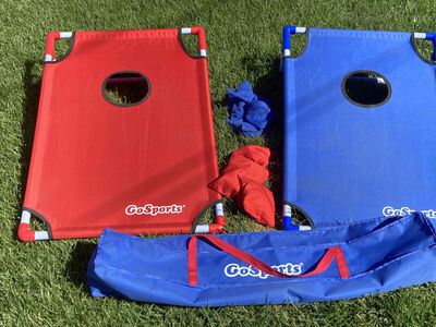 GoSports Portable Corn Hole Set in Like New condition