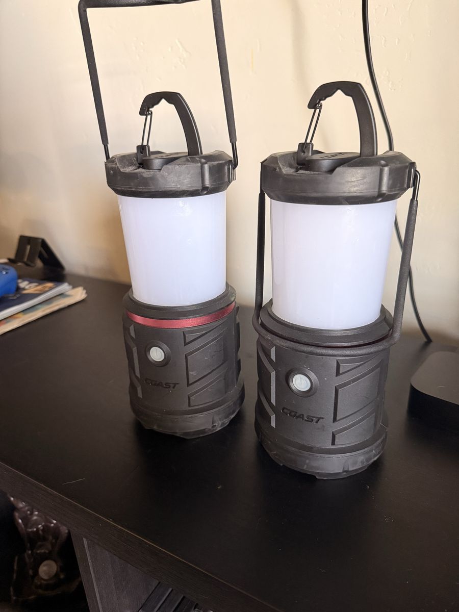 2 Coast Camping Lamps