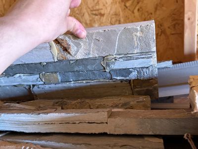 Free Boxes Of Unused Rock Wall