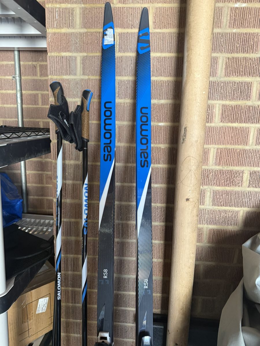XC-Skate Skis Nordic Ski Setup Salomon RS8