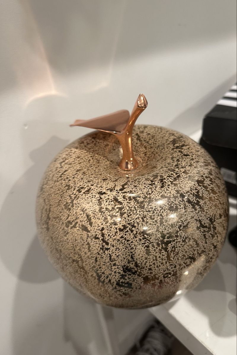 over size decorative apple