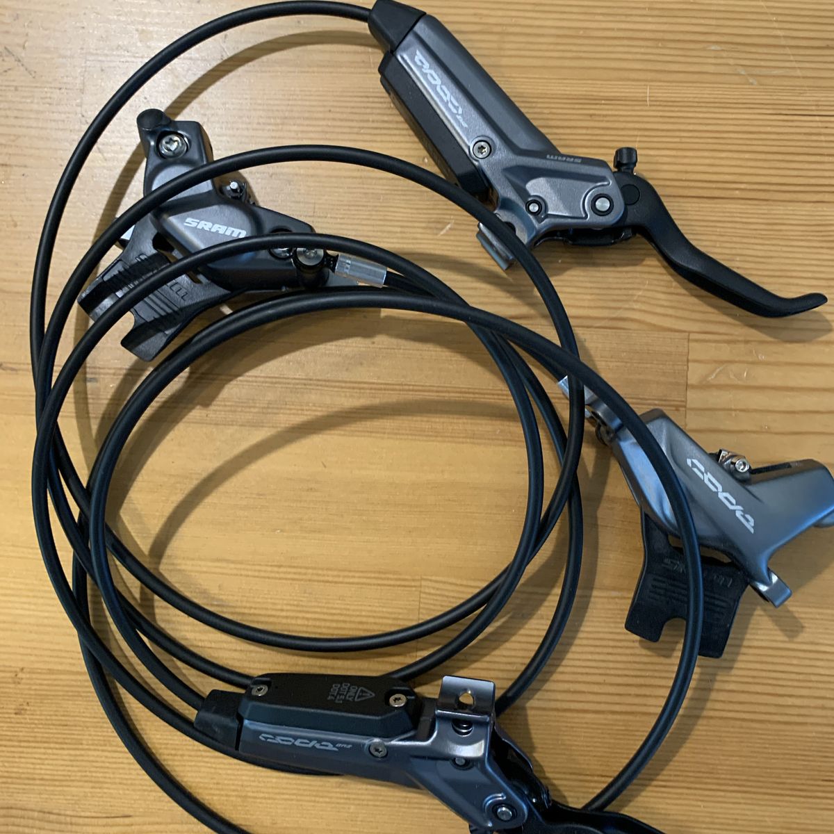 SRAM Code Stealth Bronze Brakes