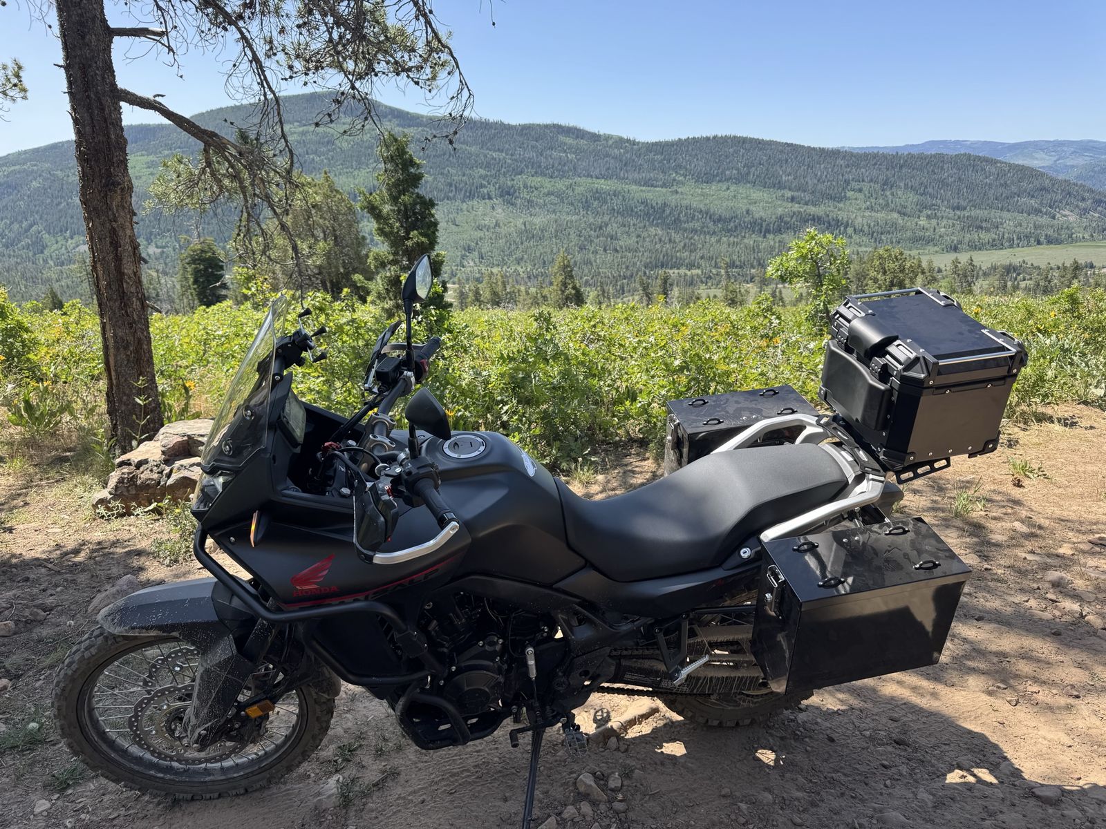 Honda Transalp XL-750 ADV Adventure motorcycle with quick shift option