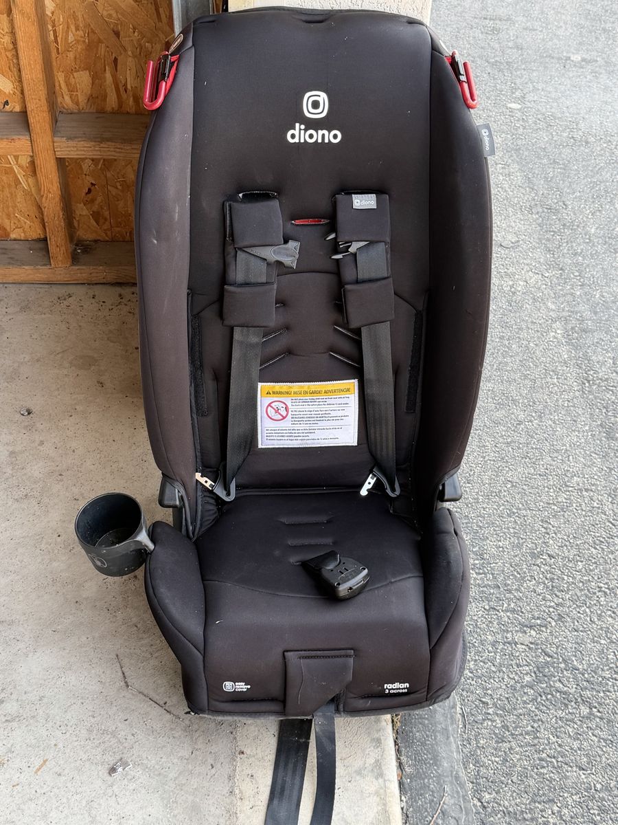 Diono Radian 3 Across Convertible Car Seat - Black