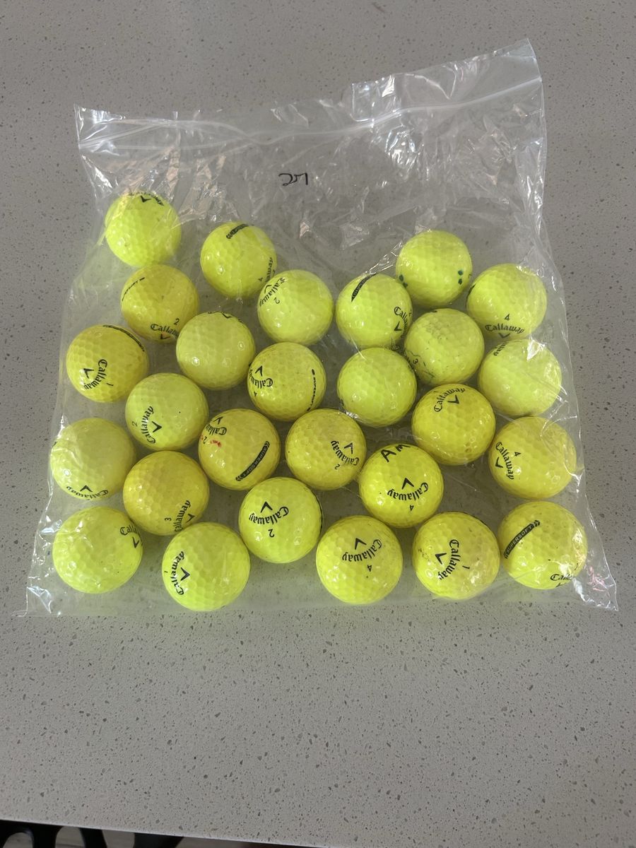 Callaway Supersoft Yellow Golf Balls