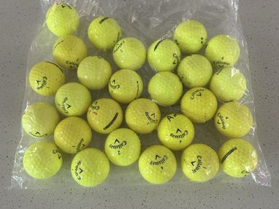Callaway Supersoft Yellow Golf Balls