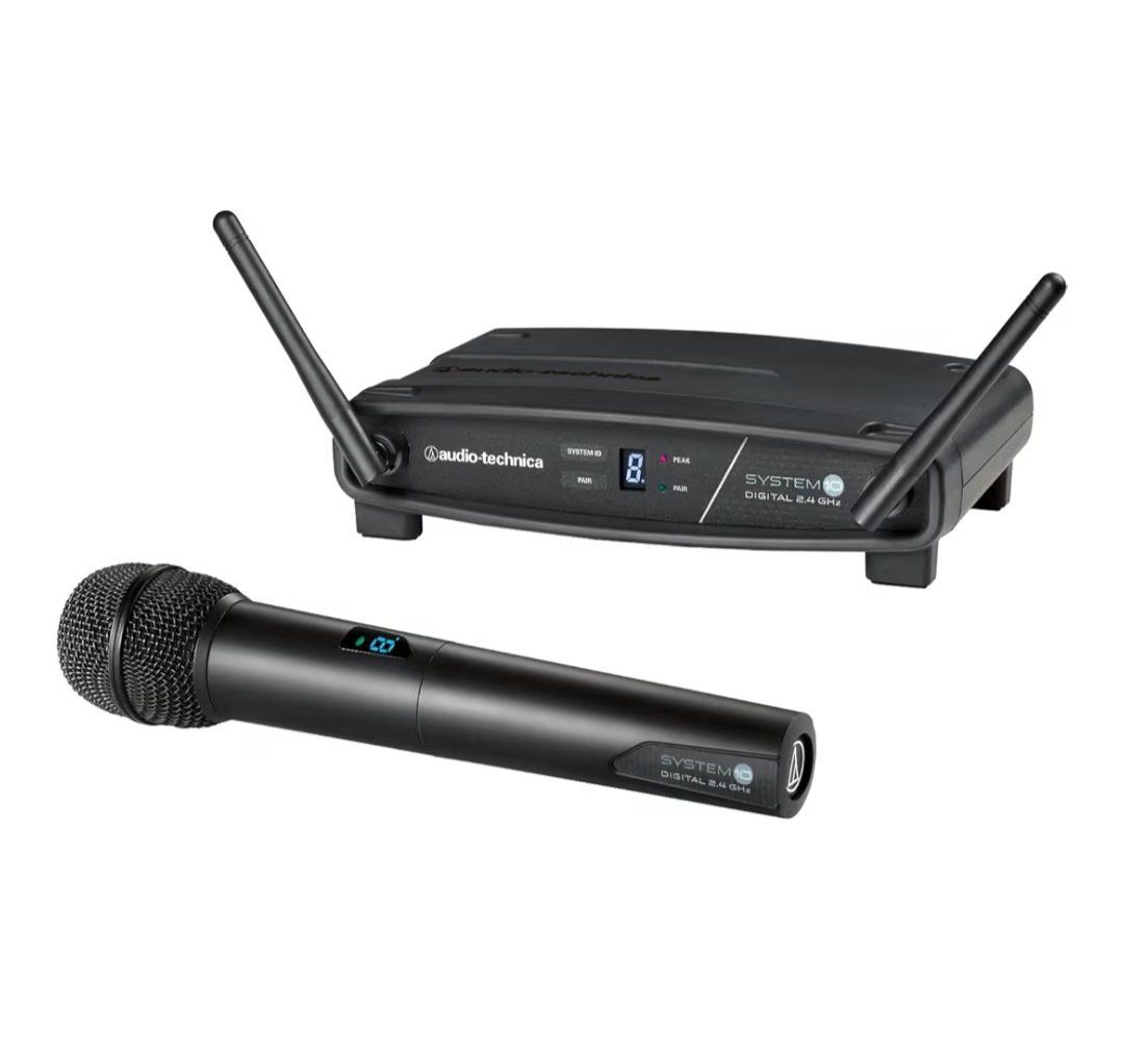 Audio-Technica System 10 Digital 2.4 GHz Wireless Handheld Microphone System