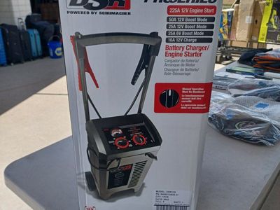 Schumacher DSR ProSeries DSR139 225A 12V Battery Charger/Engine Starter, 50A/25A Boost