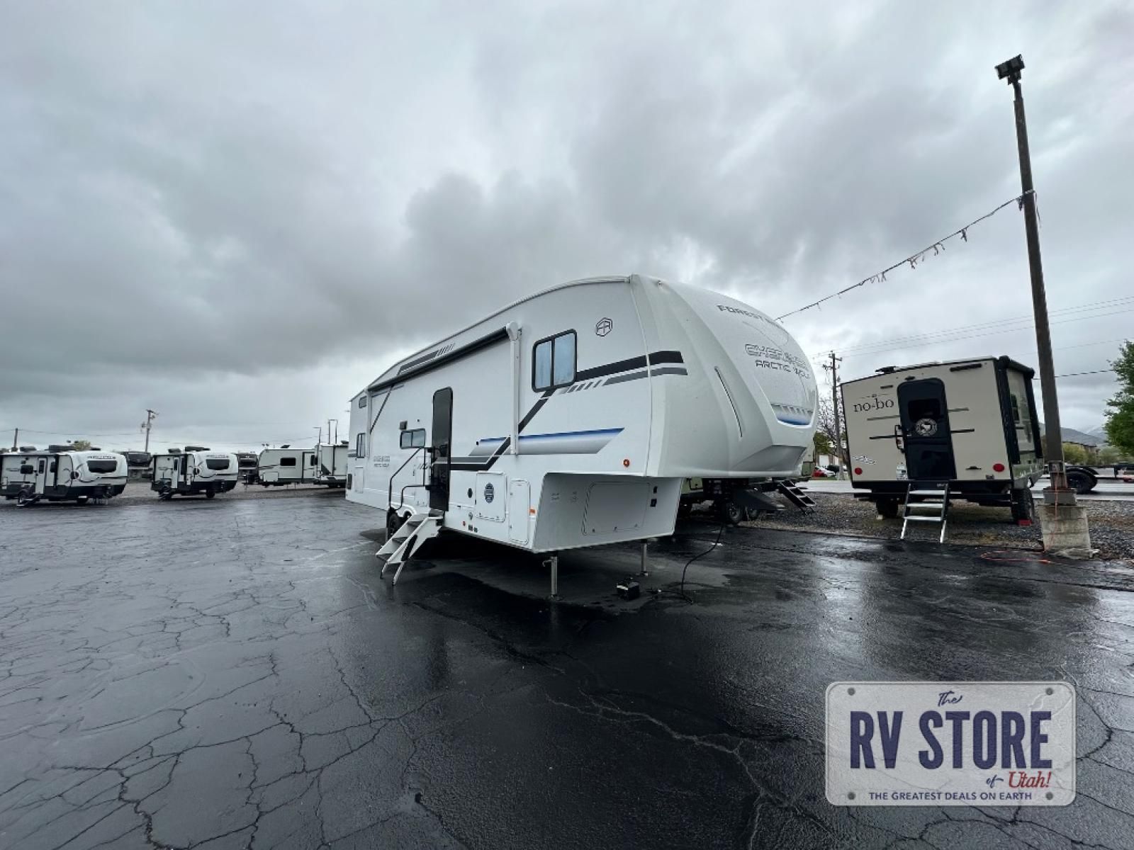 2026 Forest River RV Cherokee Arctic Wolf 285OPT Bunkhouse|Front Bedroom|Outdoor Kitchen|U Shaped Dinette