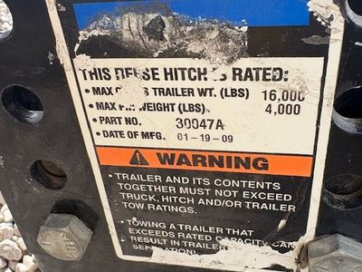 Fifth wheel hitch and trail gate