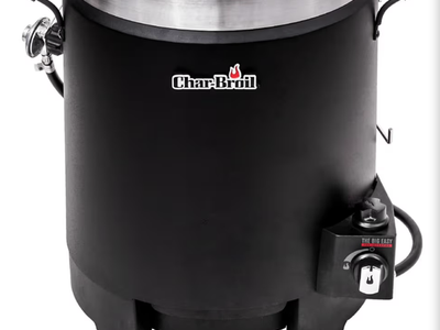 Charbroil® The Big Easy® TRU-Infrared™ Cooking Technology Propane Gas Stainless Steel Oil-Less Turkey Fryer, Black - 17102065