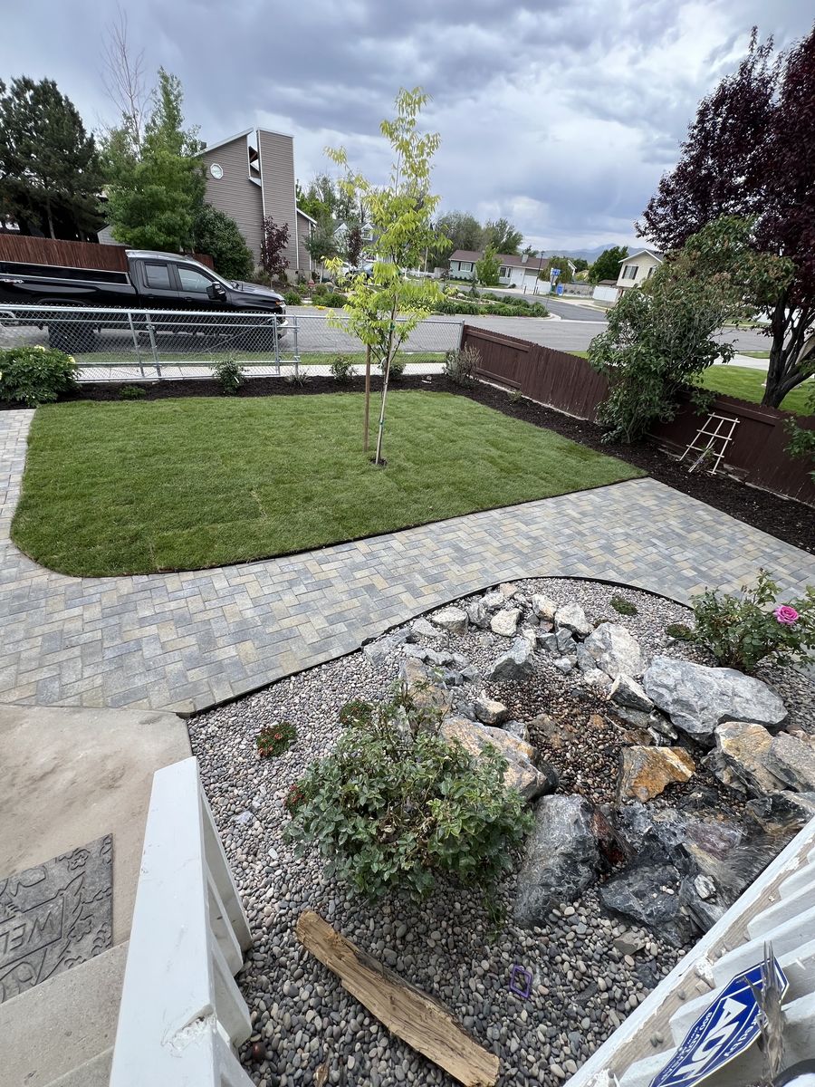 JJ Nilsson Services | Xeriscape | Retaining Walls | Pavers | Yard Design | Outdoor Living | Weekly Mowing