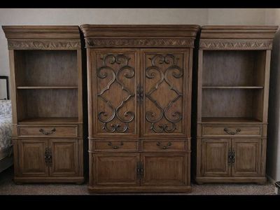 stunning entertainment center