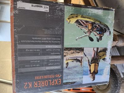 explorer K2 two-person inflatablekayak