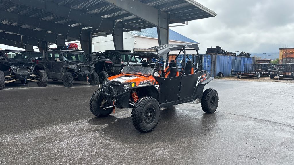 2014 Polaris® RZR® 4 900 EPS Orange Madness LE